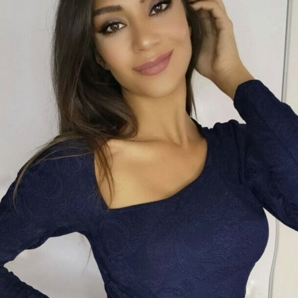 COPY - ZARA | Cut Out Jacquard Dress - Picture 5 of 8